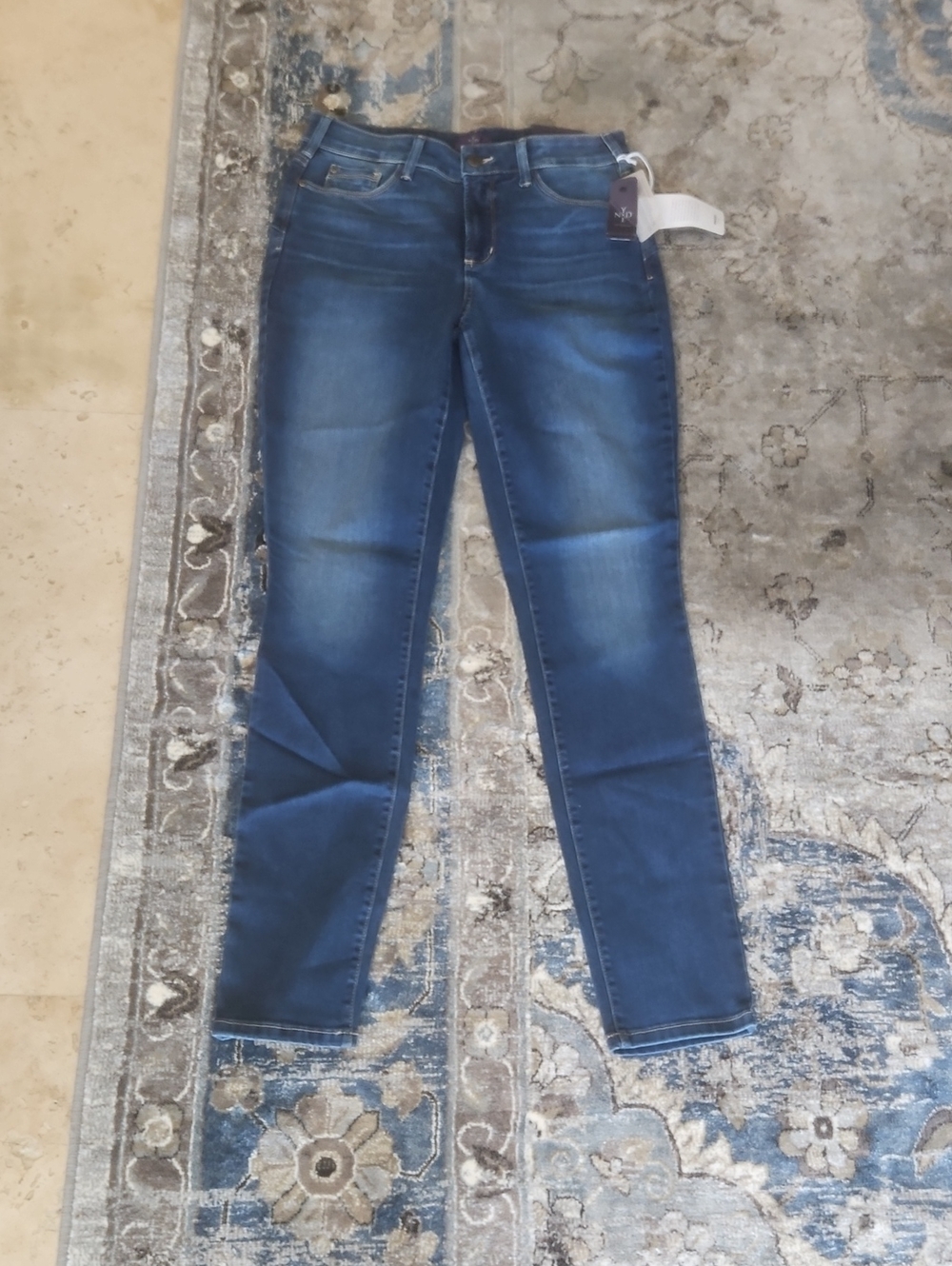 NYDJ Women’s Slim Fit Jeans in Dark Blue